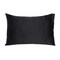 Homeroots 20 x 26 in. Black Dreamy Silky Satin Standard Size Pillowcases 387859 - alternate 8